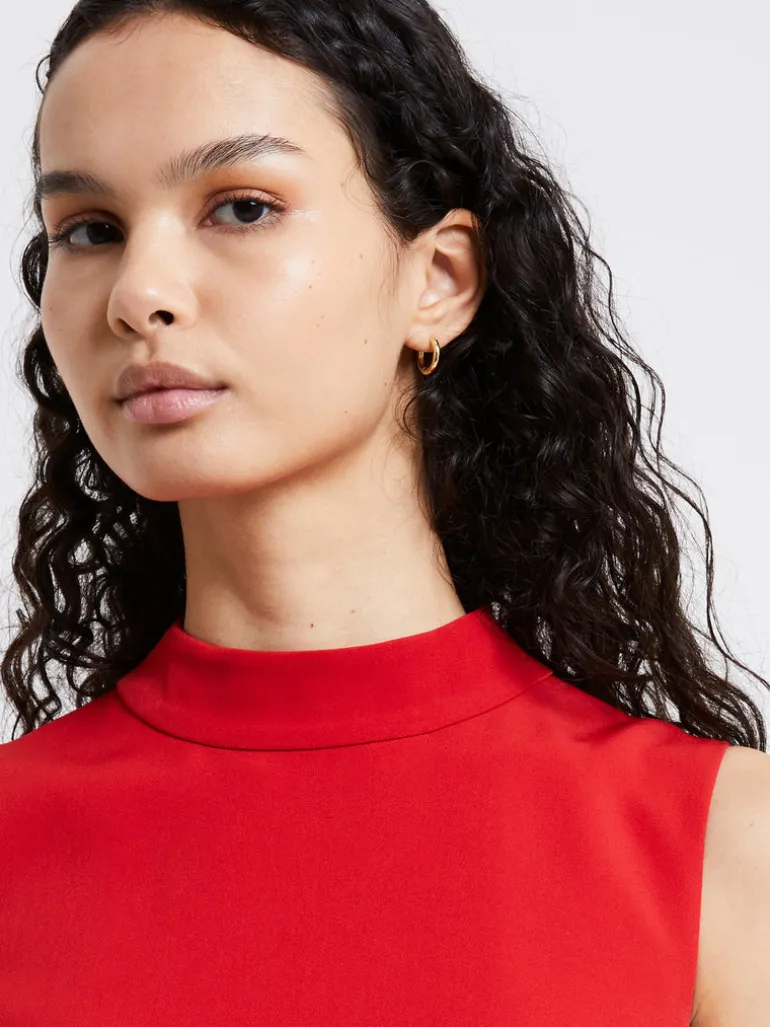 Echo Crepe Mock Neck Dress<FRENCH CONNECTION Best