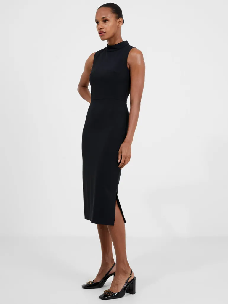 Echo Crepe Mock Neck Dress<FRENCH CONNECTION Fashion