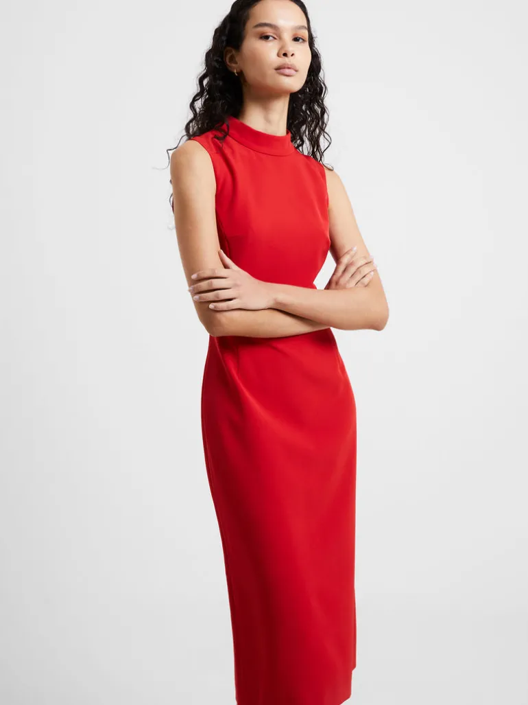 Echo Crepe Mock Neck Dress<FRENCH CONNECTION Best