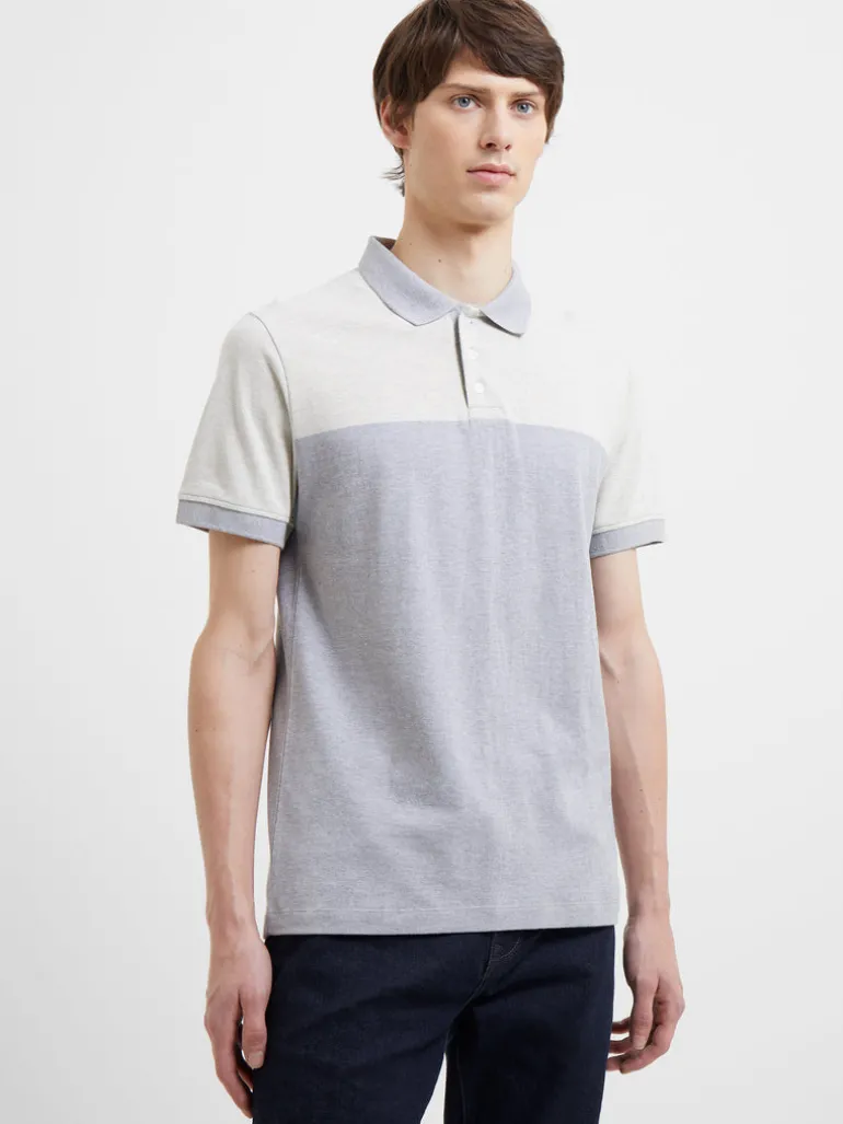 Engineered Pique Polo<FRENCH CONNECTION Best