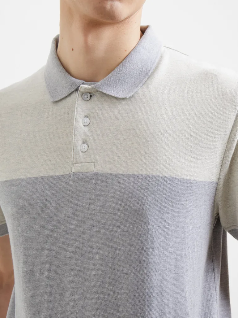Engineered Pique Polo<FRENCH CONNECTION Best