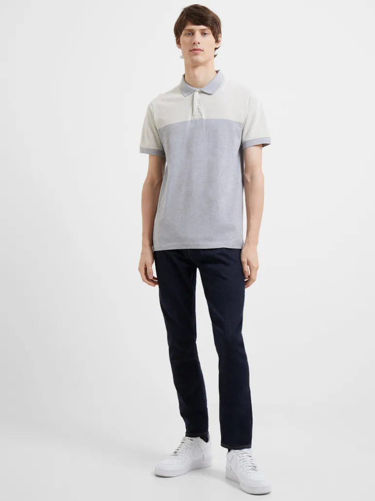 Engineered Pique Polo<FRENCH CONNECTION Best
