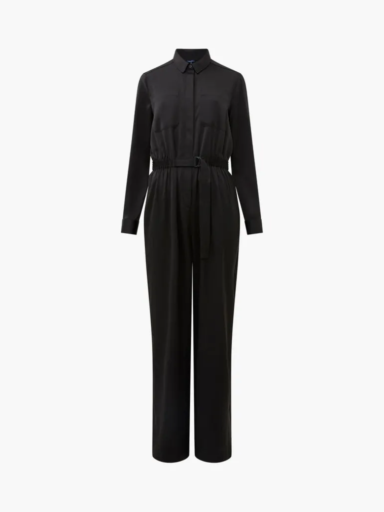 Enid Crepe 70s Jumpsuit<FRENCH CONNECTION Shop