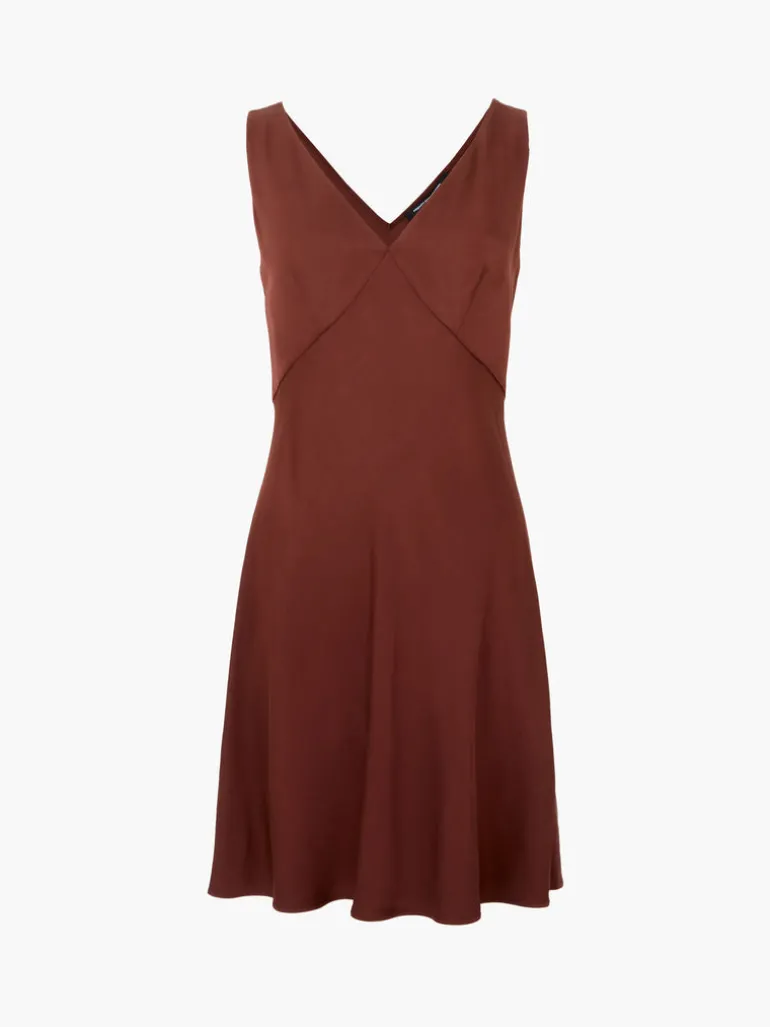 Ennis Eco Satin Slip Mini Dress<FRENCH CONNECTION Flash Sale