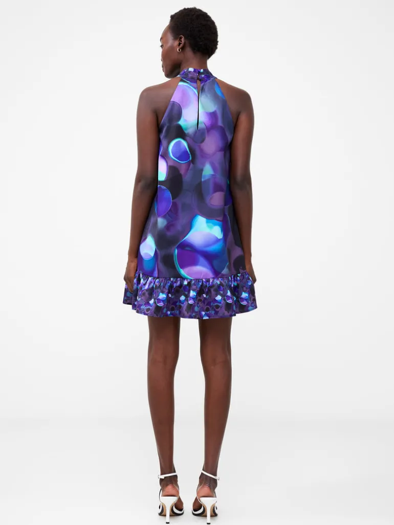 Eva Harlow Recycled Satin Swing Mini Dress<FRENCH CONNECTION Clearance