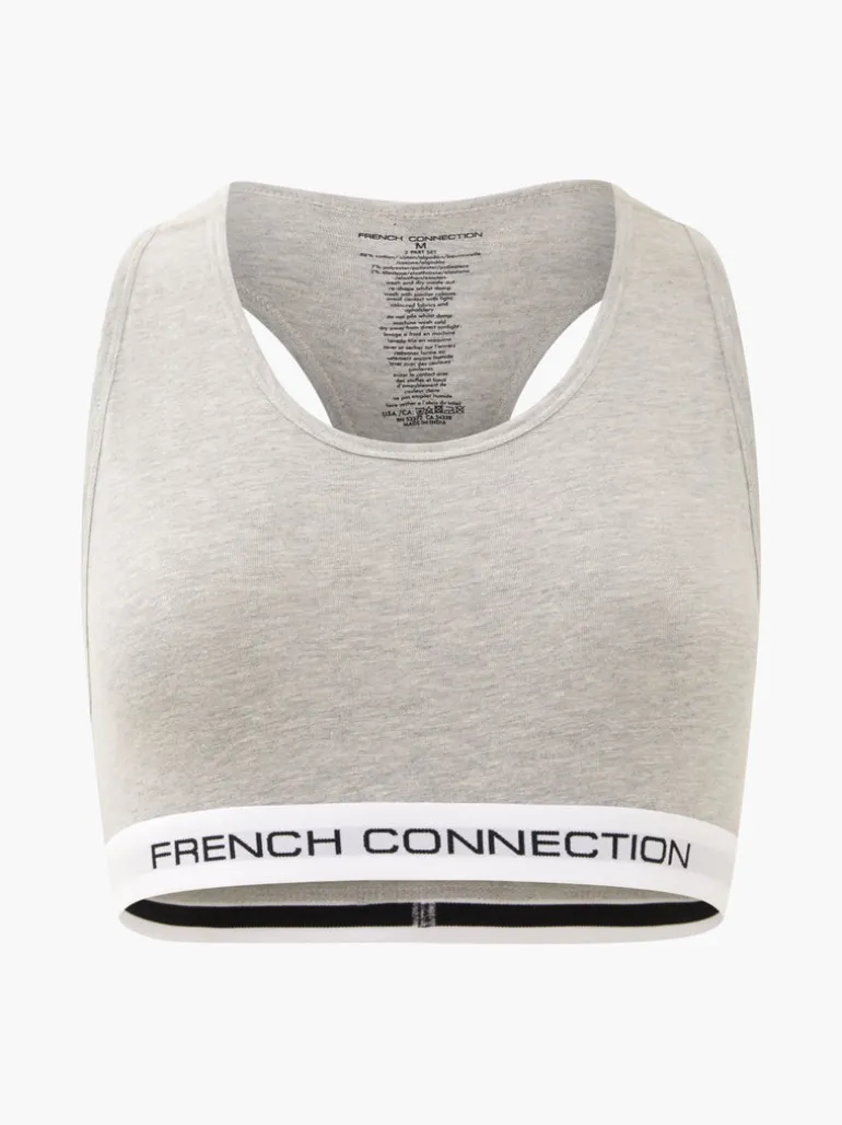 Fc 2 Pack Crop Top 3Cm Logo<FRENCH CONNECTION Hot