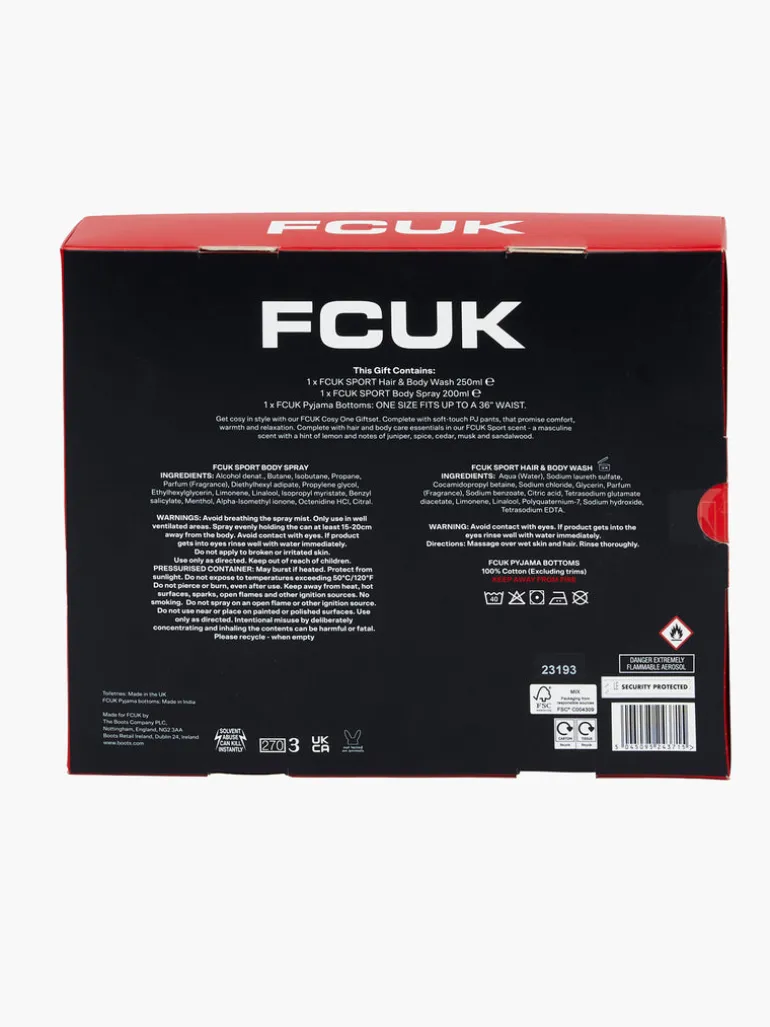 FCUK The Cosy One Pyjamas Gift Set<FRENCH CONNECTION Cheap