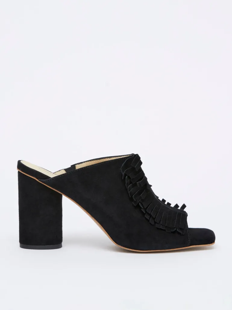 Flora Fringed Mules<FRENCH CONNECTION Online