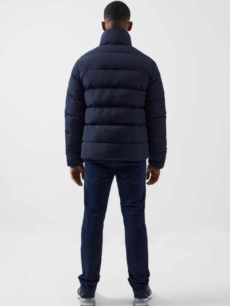 Funnel Neck Row Puffer Jacket<FRENCH CONNECTION Hot