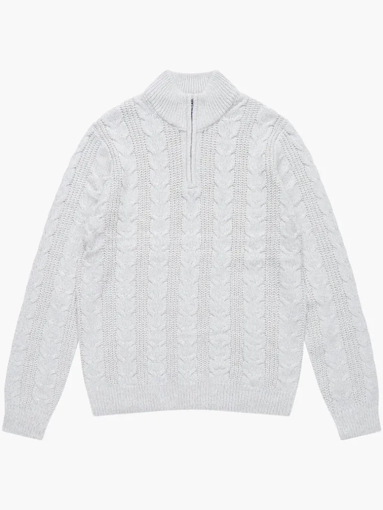 Half Zip Cable Knit Jumper<FRENCH CONNECTION Online