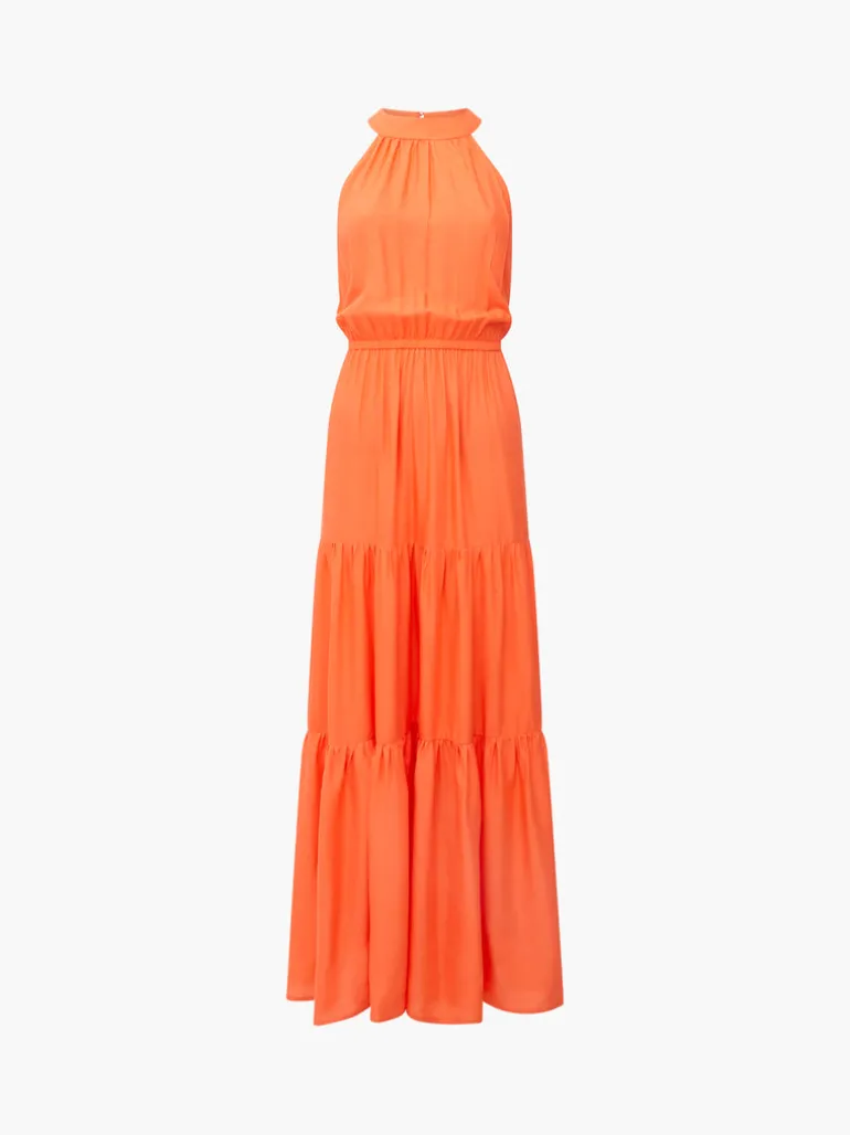 Halter Viscose Tiered Maxi Dress<FRENCH CONNECTION Best