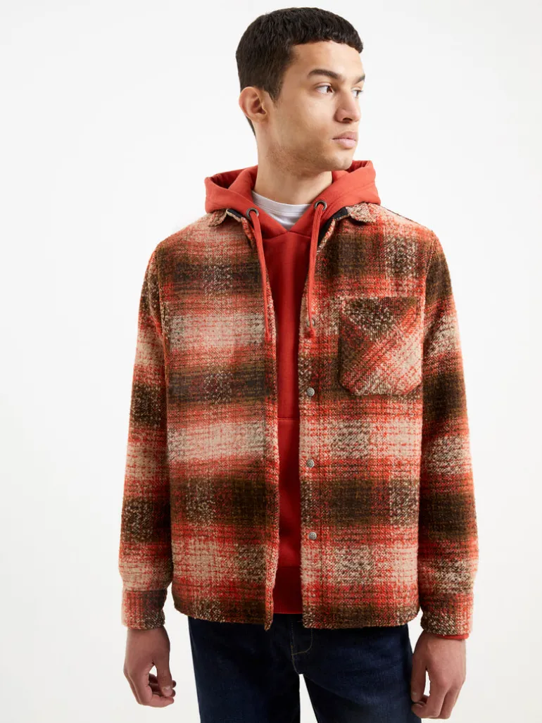 Heavy Check Overshirt<FRENCH CONNECTION Store