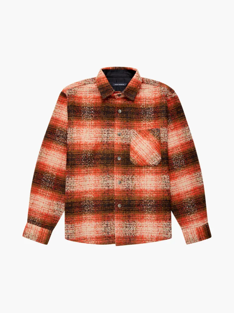 Heavy Check Overshirt<FRENCH CONNECTION Store