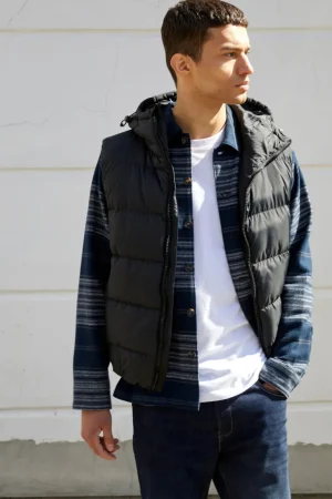 Hooded Gilet<FRENCH CONNECTION Outlet