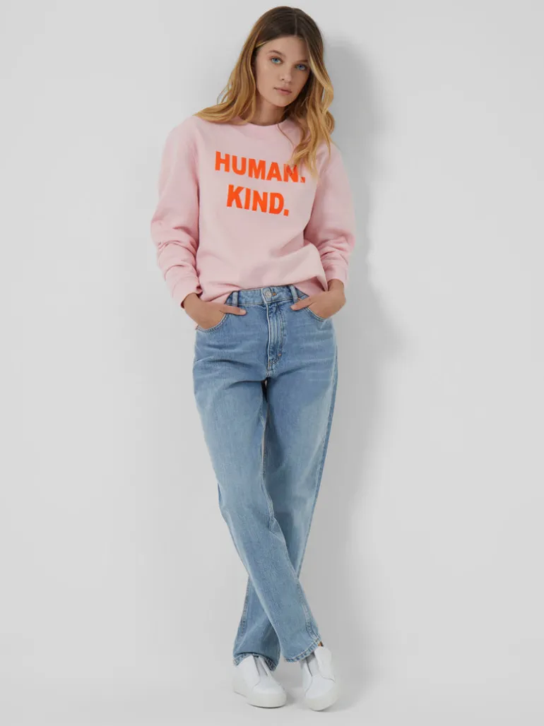 Human. Kind. Sweatshirt<FRENCH CONNECTION Hot