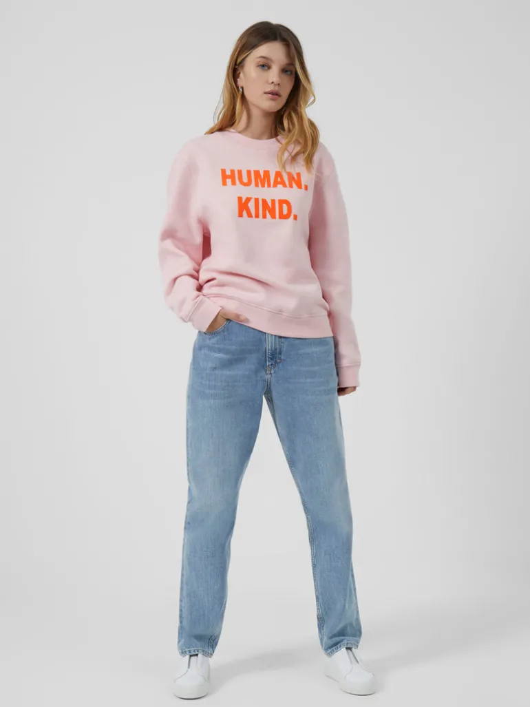 Human. Kind. Sweatshirt<FRENCH CONNECTION Hot