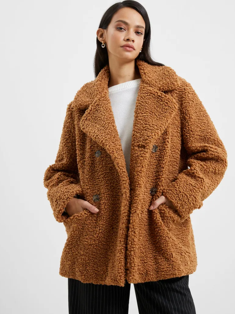 Iren Borg Peacoat<FRENCH CONNECTION Cheap