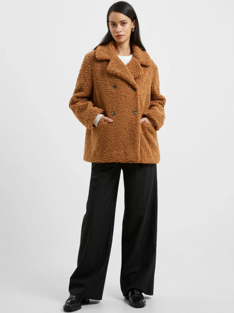 Iren Borg Peacoat<FRENCH CONNECTION Cheap