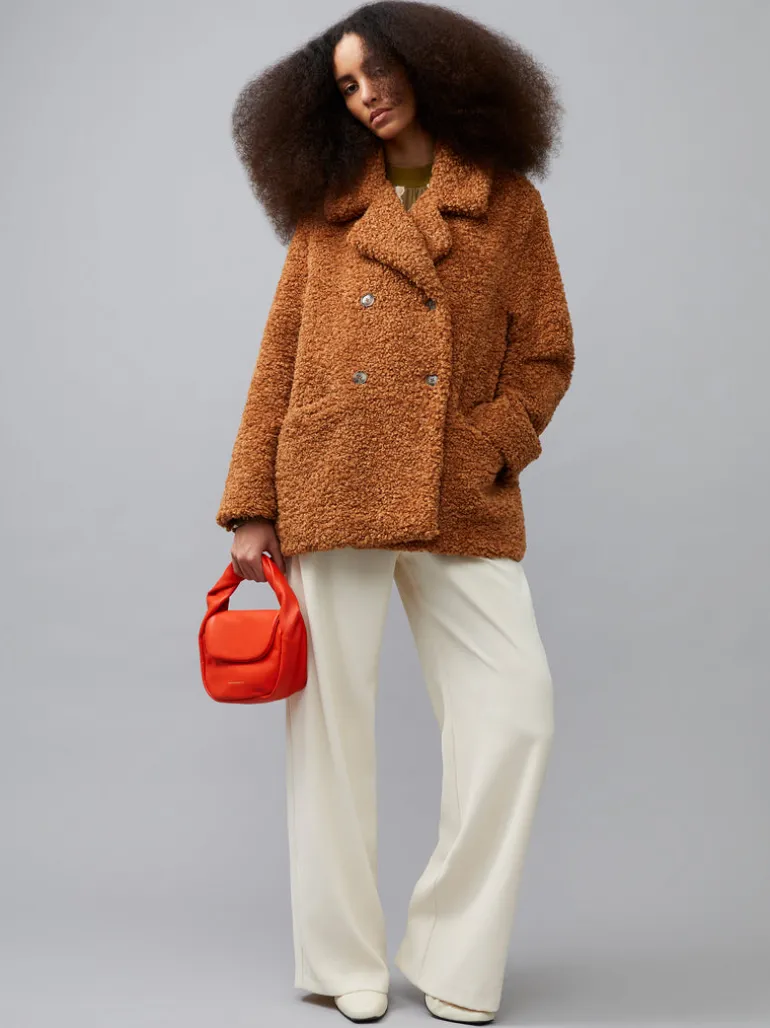 Iren Borg Peacoat<FRENCH CONNECTION Cheap