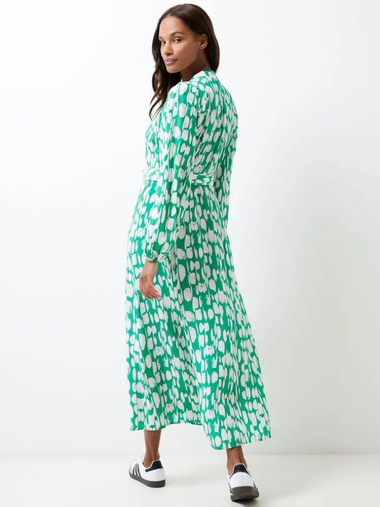 Islanna Crepe Belted Dress<FRENCH CONNECTION Cheap