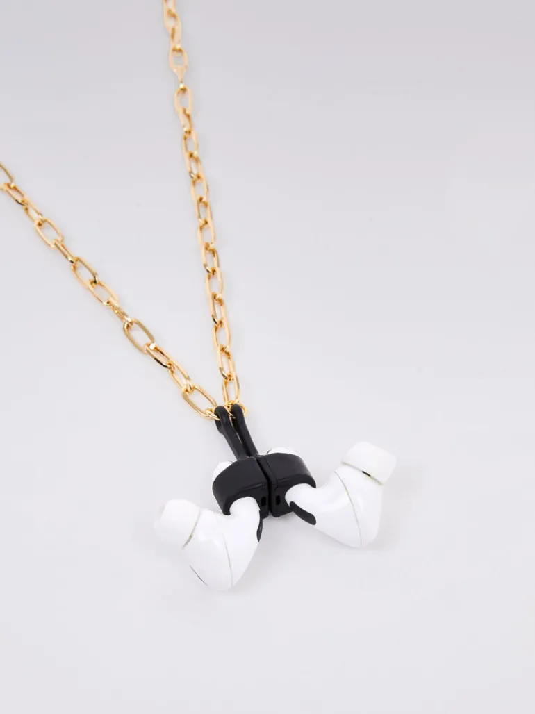Large Link Airpod Holder Chain<FRENCH CONNECTION Outlet