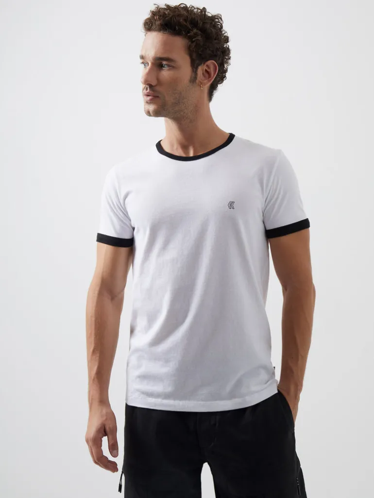 Logo Ringer T-Shirt<FRENCH CONNECTION Online