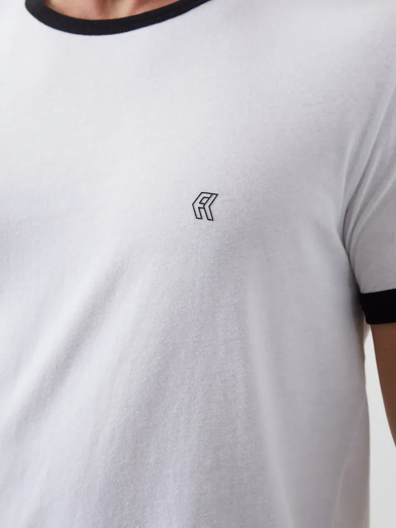 Logo Ringer T-Shirt<FRENCH CONNECTION Online