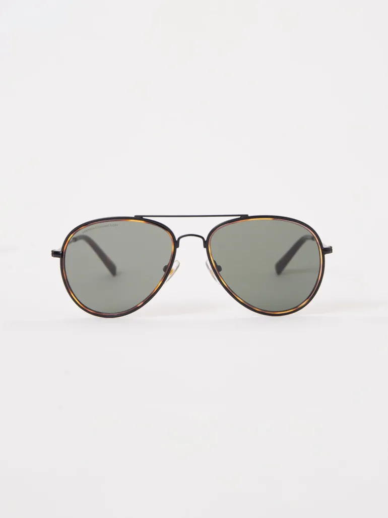 Metal D-Frame Rim Detailed Sunglasses<FRENCH CONNECTION Flash Sale