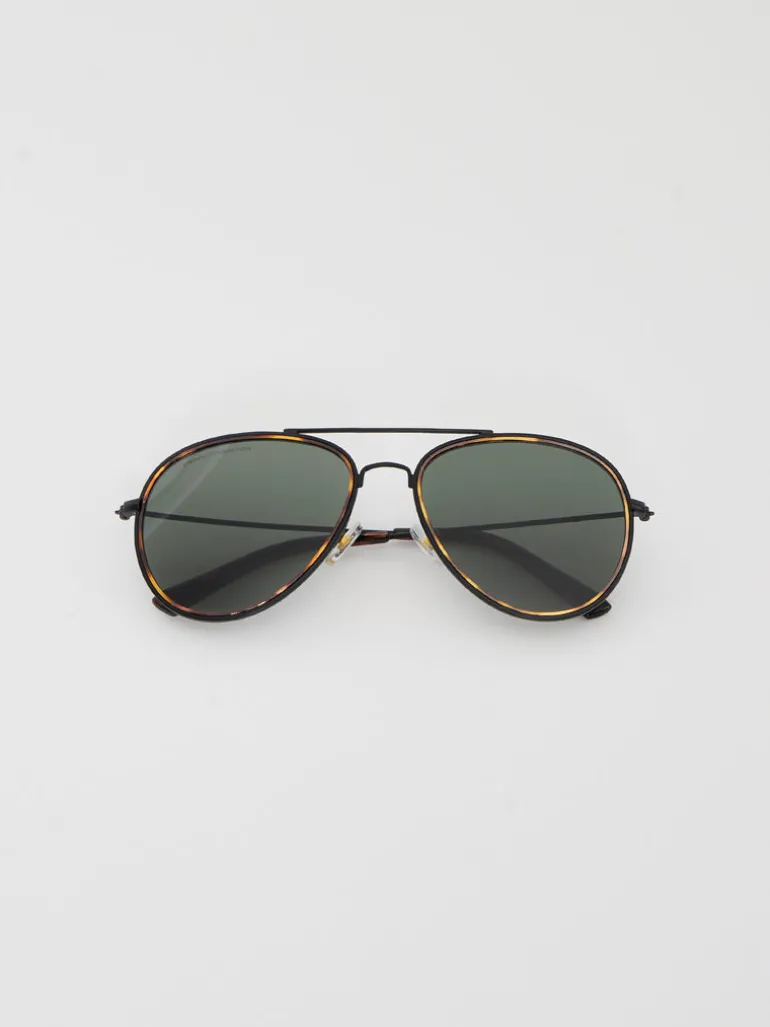 Metal D-Frame Rim Detailed Sunglasses<FRENCH CONNECTION Flash Sale
