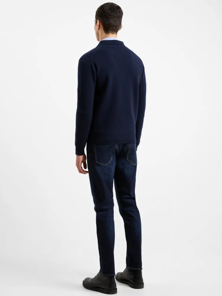 Milano Knitted Zip Through Shirt<FRENCH CONNECTION New