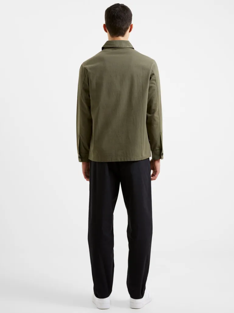 Military Cotton Overshirt<FRENCH CONNECTION New