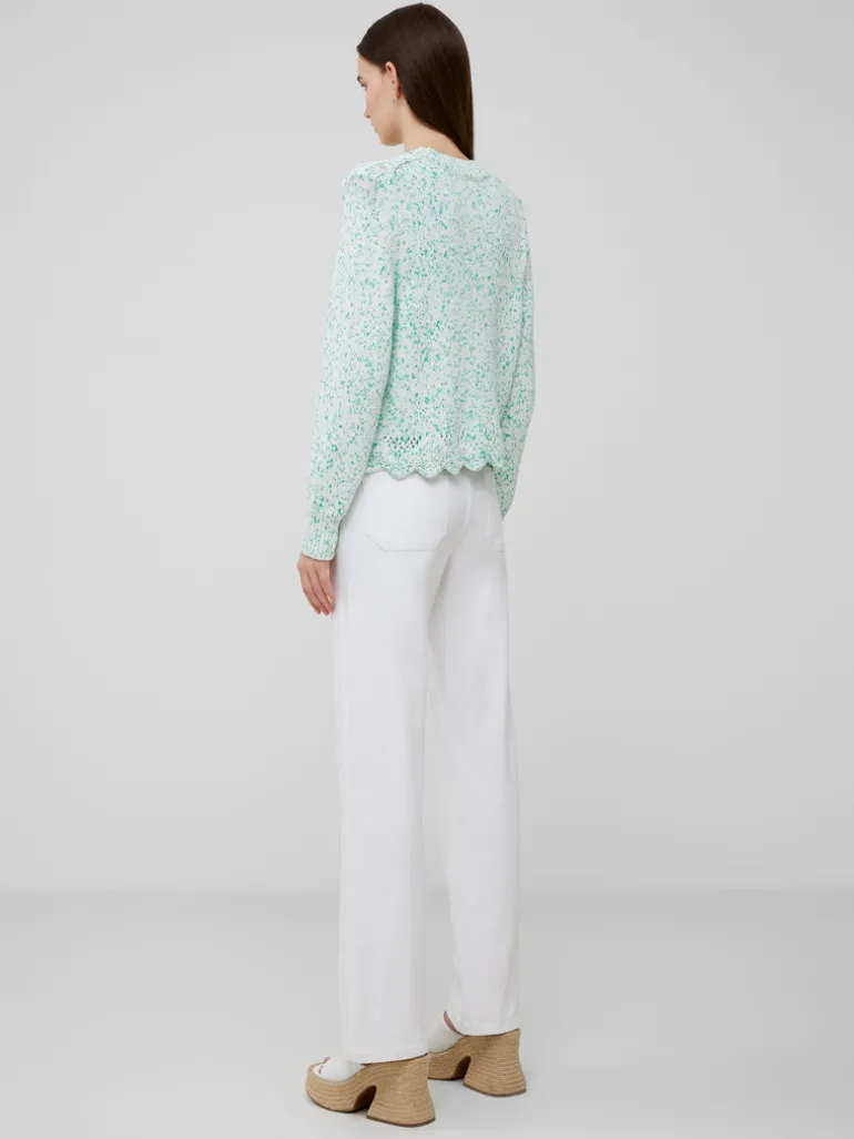 Nevanna Recycled Scallop Hem Sweater<FRENCH CONNECTION New
