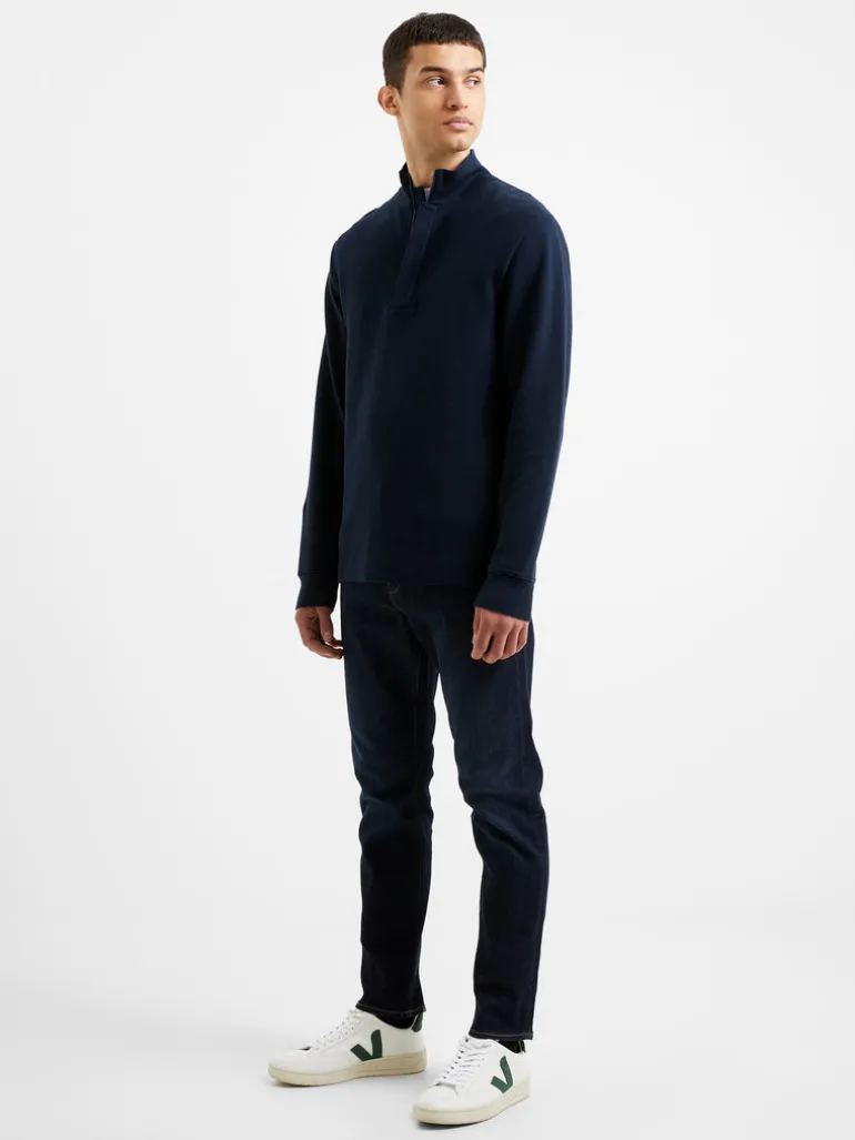 Ottoman Funnel Neck Polo Shirt<FRENCH CONNECTION Best