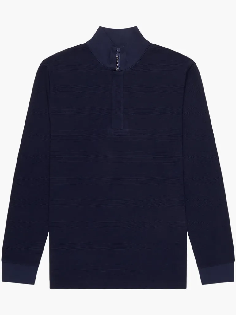 Ottoman Funnel Neck Polo Shirt<FRENCH CONNECTION Best