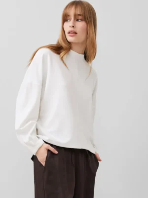 Ottoman Long Sleeve Jersey Top<FRENCH CONNECTION Clearance