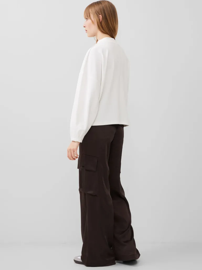Ottoman Long Sleeve Jersey Top<FRENCH CONNECTION Clearance