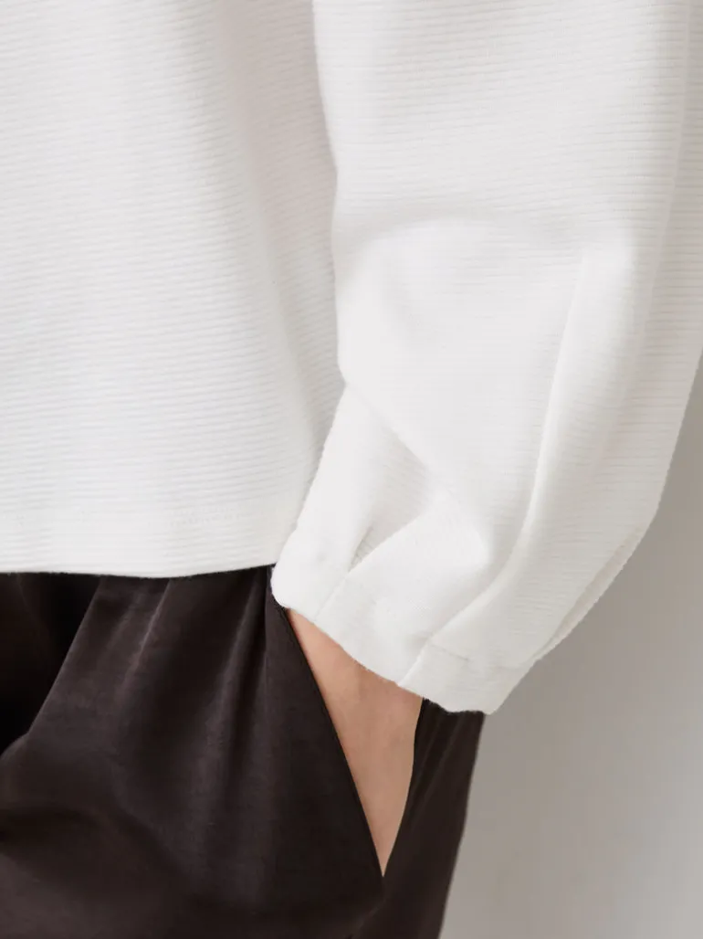 Ottoman Long Sleeve Jersey Top<FRENCH CONNECTION Clearance