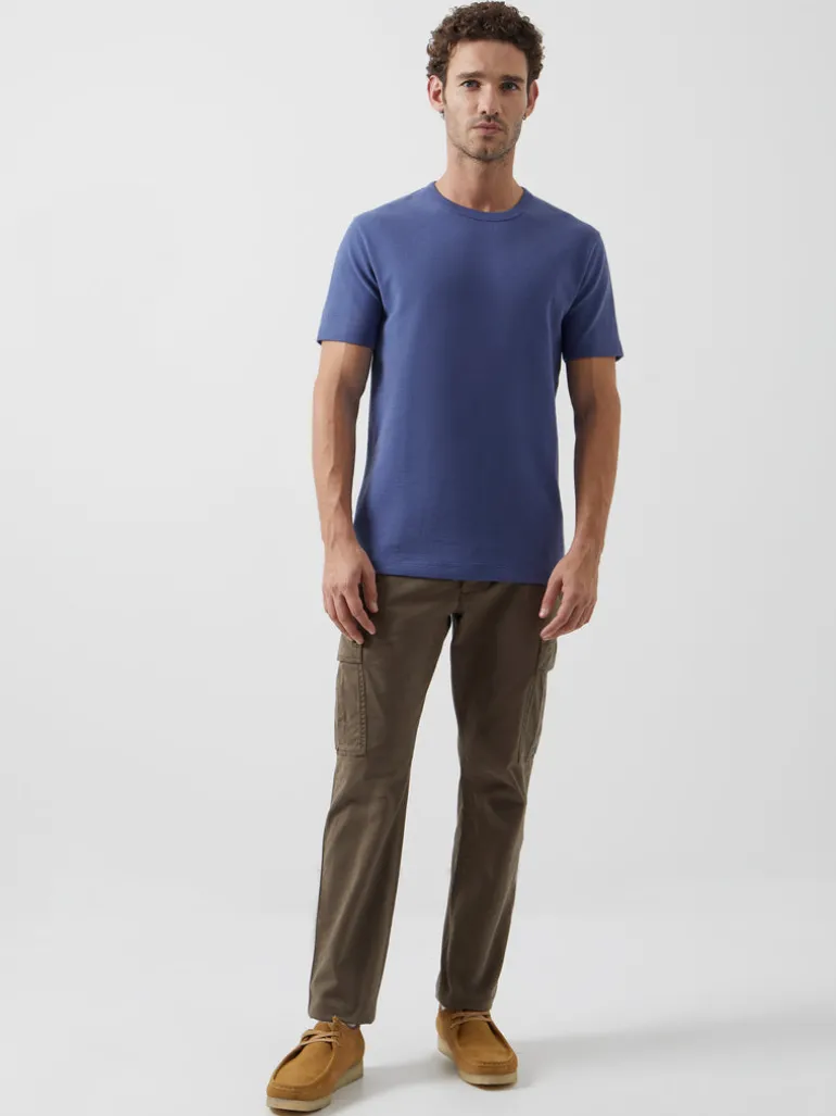Ottoman Ribbed T-Shirt<FRENCH CONNECTION New
