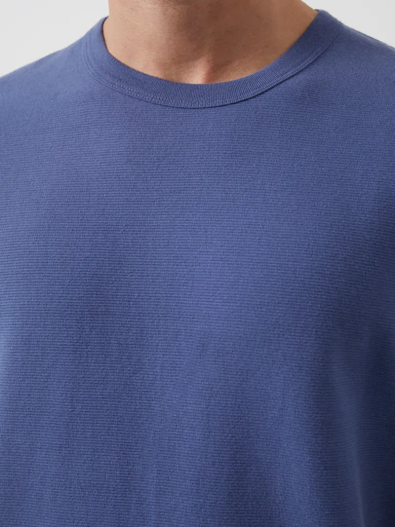 Ottoman Ribbed T-Shirt<FRENCH CONNECTION New