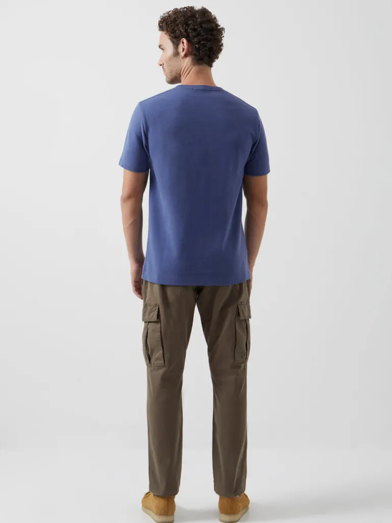 Ottoman Ribbed T-Shirt<FRENCH CONNECTION New
