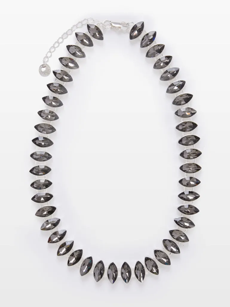 Oval Crystal Necklace<FRENCH CONNECTION Cheap