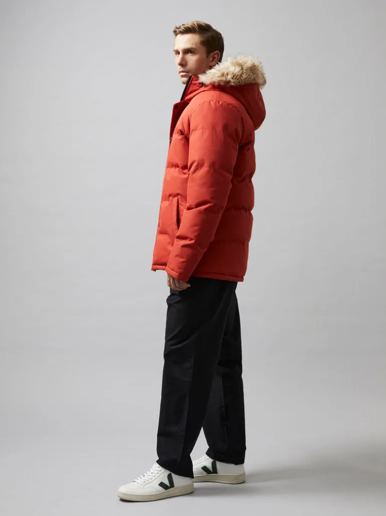 Padded Mid Length Parka Coat<FRENCH CONNECTION Outlet