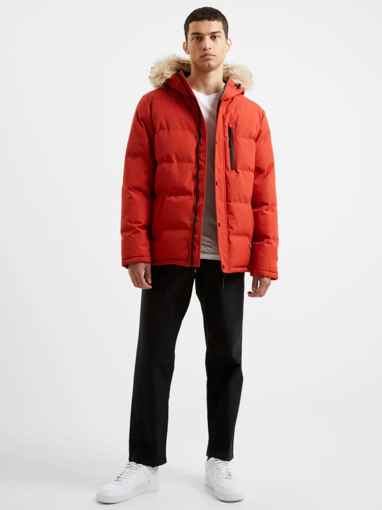 Padded Mid Length Parka Coat<FRENCH CONNECTION Outlet
