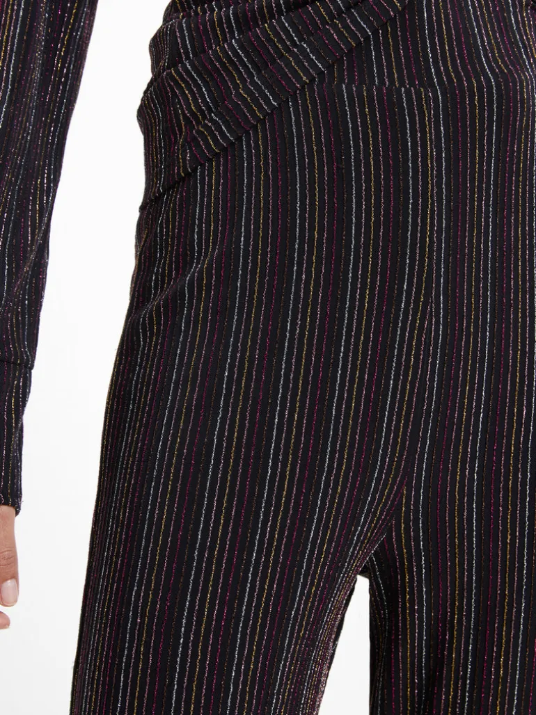 Paula Lurex Stripe Trousers<FRENCH CONNECTION Sale