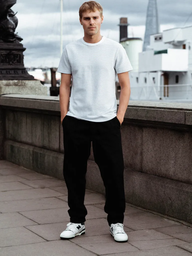 Peached Cotton Straight Leg Trousers<FRENCH CONNECTION New