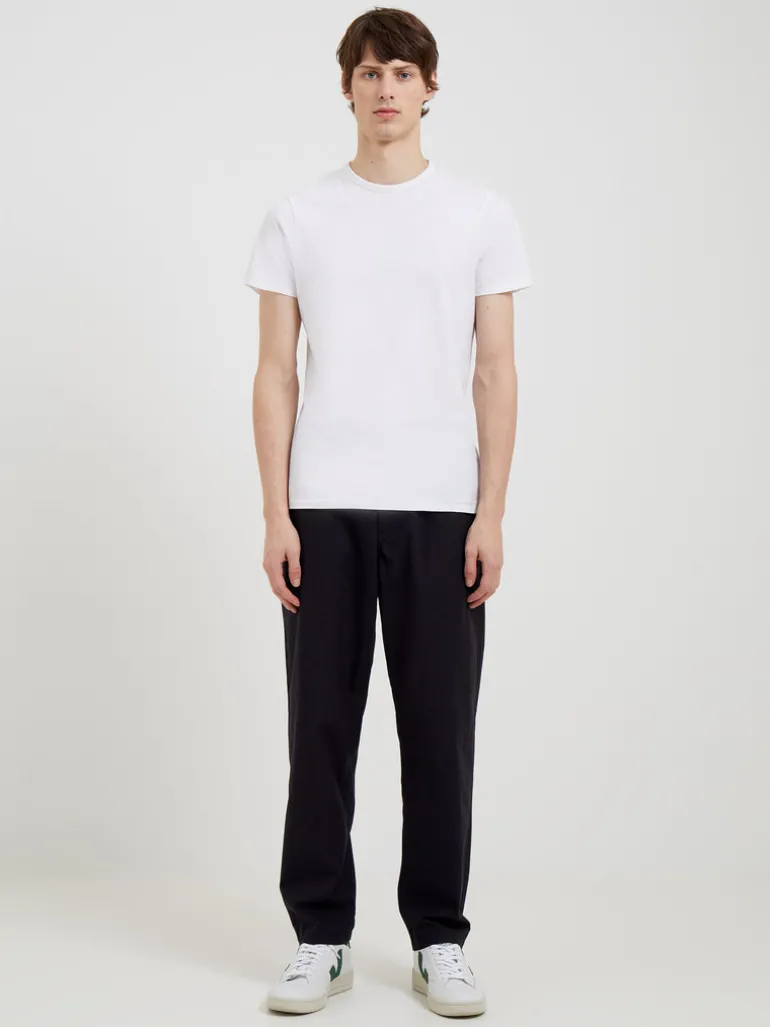 Peached Cotton Straight Leg Trousers<FRENCH CONNECTION New