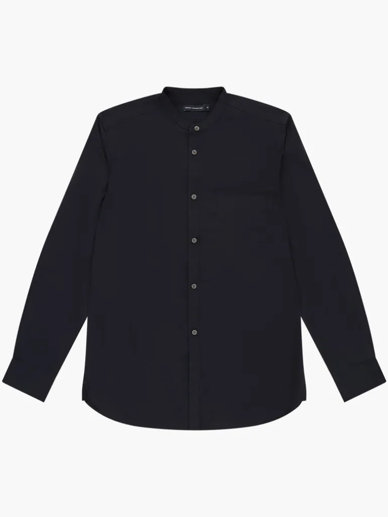 Plain Grandad Shirt<FRENCH CONNECTION Sale