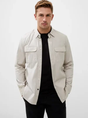 2 Pocket Cotton Overshirt<FRENCH CONNECTION Fashion