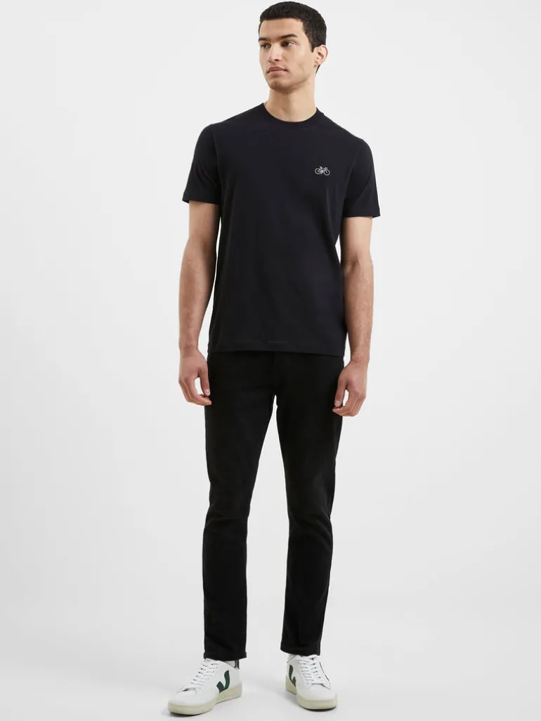 Point Embroidered Bike T-Shirt<FRENCH CONNECTION Flash Sale