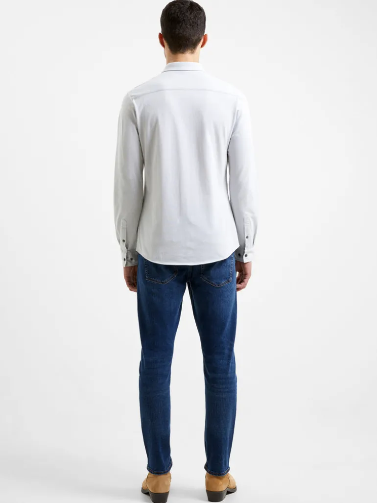 Premium Pique Long Sleeve Shirt<FRENCH CONNECTION Fashion